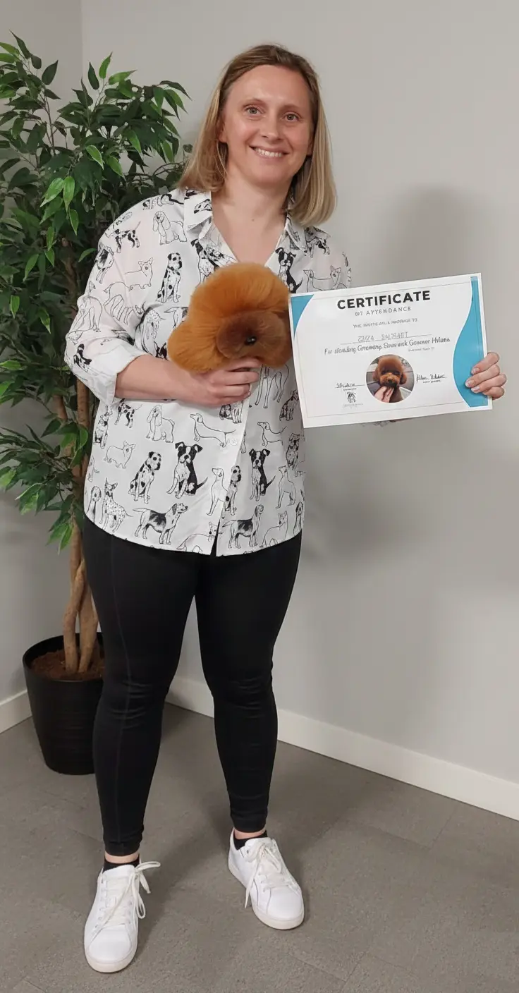 Edyta — founder of Poochy Pampering